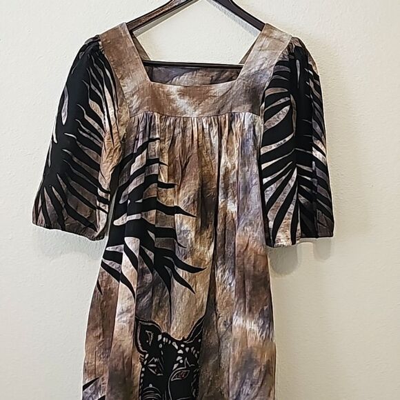 Vintage Ramona Rull Tent/mumu Dress size medium - Picture 1 of 9